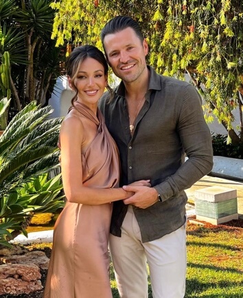 Michelle Keegan and her husband, Mark Wright.